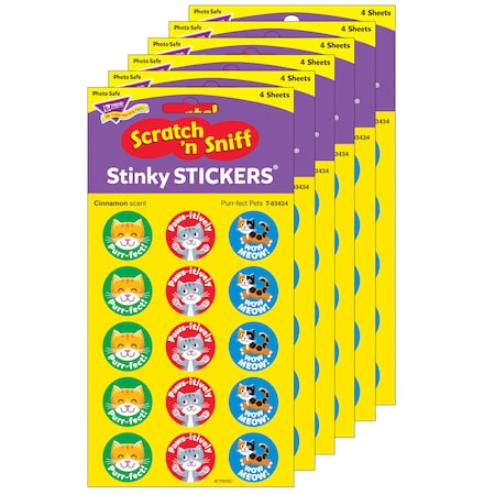 Purr-fect Pets/Cinnamon Stinky Stickers®, PK360
